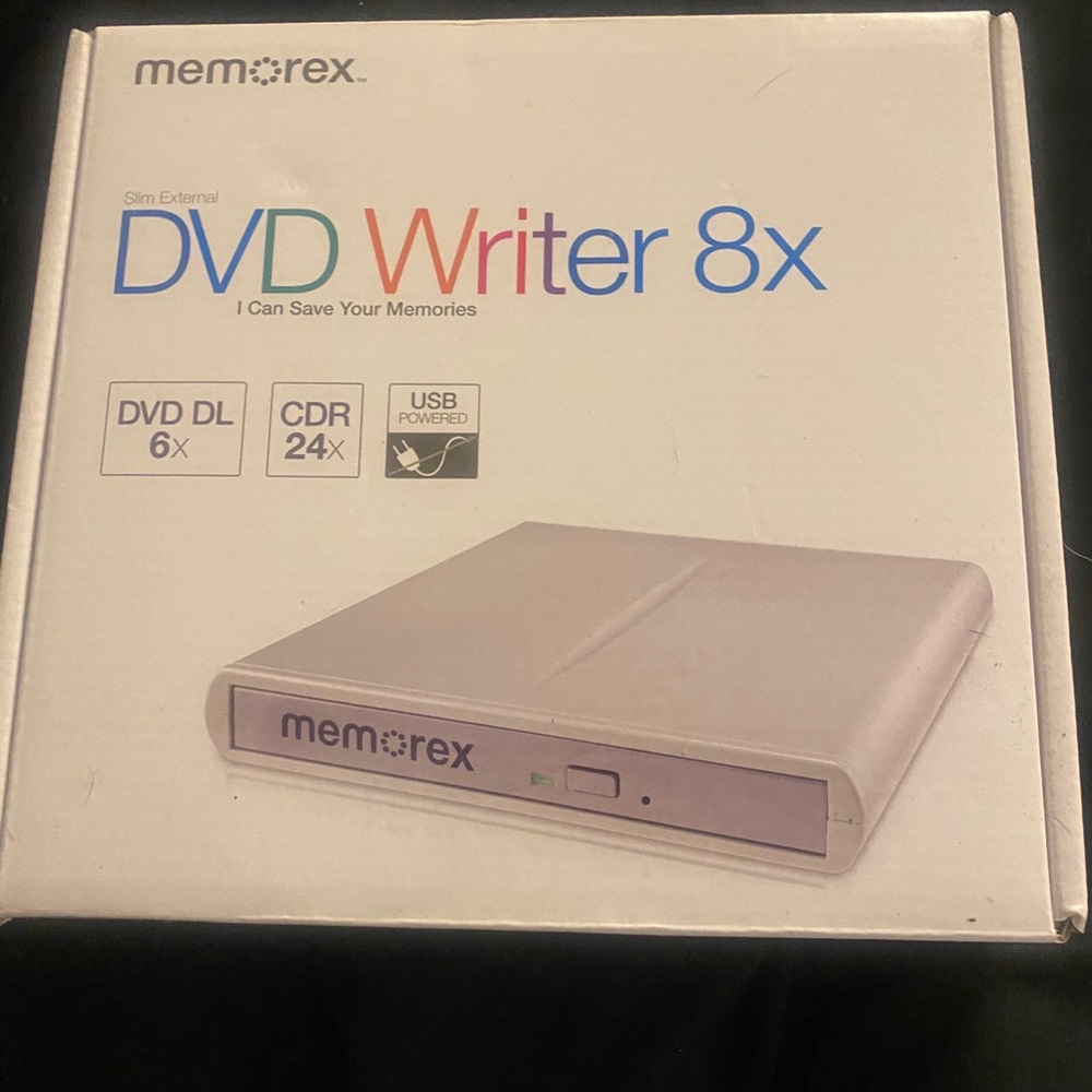 8x DVD writer